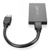 Lenovo 4X90J31021 adattatore grafico USB 3840 x 2160 Pixel Nero [4X90J31021]