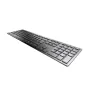 CHERRY KW 9100 SLIM tastiera RF senza fili + Bluetooth QWERTZ Tedesco Nero [JK-9100DE-2]