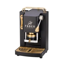Faber Italia Mini Deluxe Automatica/Manuale Macchina per caffè a cialde 1,3 L [PROMINIBLACKBASOTT]