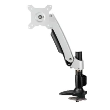 Amer Mounts Networks AMR1AP supporto da tavolo per Tv a schermo piatto 66 cm [26] Nero, Argento (ARTICULATING MONITOR ARM - GROMMET BASE) [AMR1AP]