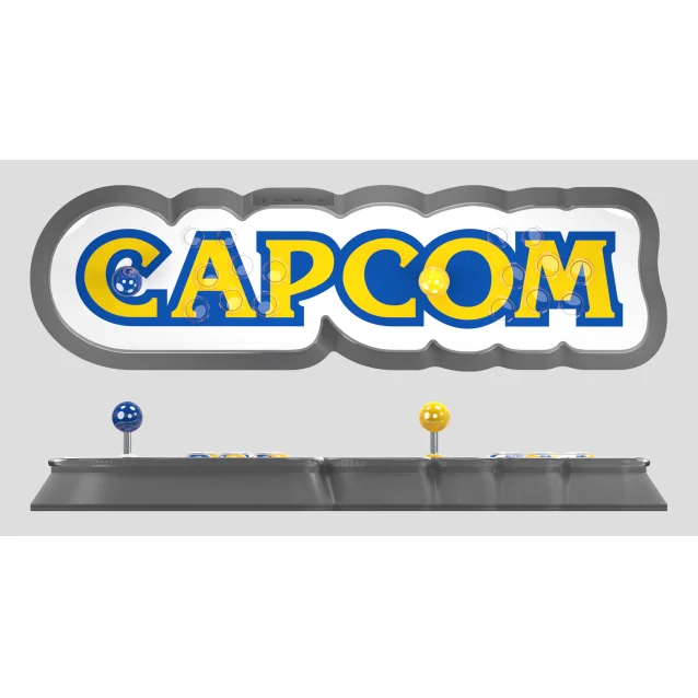 Console Koch Media Capcom Home Arcade Wi-Fi Blu, Grigio, Bianco, Giallo