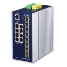 Switch di rete PLANET IP30 Industrial L3 8-Port - 10/100/1000T + 8-port 100/1000X SFP Full Managed Warranty: 60M [IGS-6325-8T8S]