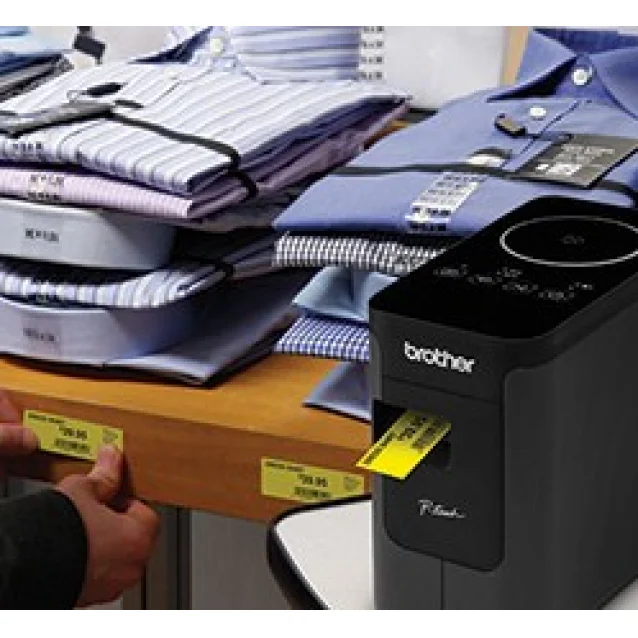 Brother PT-P750W label printer 180 x 180 DPI Wired & Wireless HSE/TZe