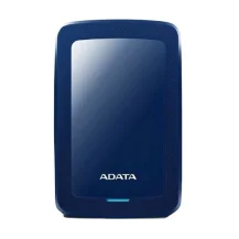 Hard disk esterno ADATA HDD Ext HV300 1TB Blue disco rigido 1000 GB Nero [AHV300-1TU31-CBL]
