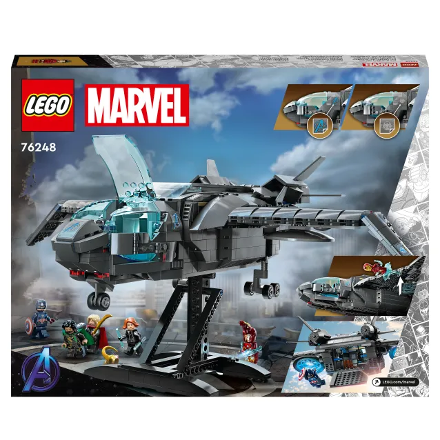 LEGO Marvel Super Heroes Il Quinjet degli Avengers