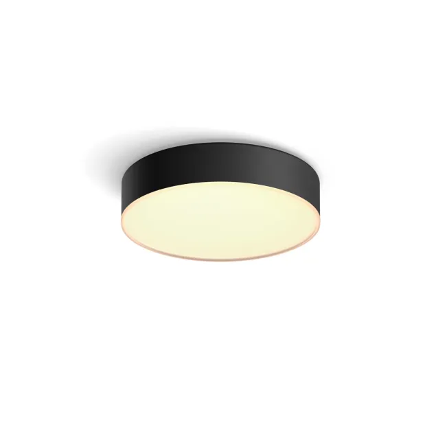 Philips by Signify Hue White ambiance Enrave Plafoniera Smart Nera S [41158/30/P6]