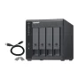 Box per HD esterno QNAP TR-004 contenitore di unità archiviazione HDD/SSD Nero 2.5/3.5