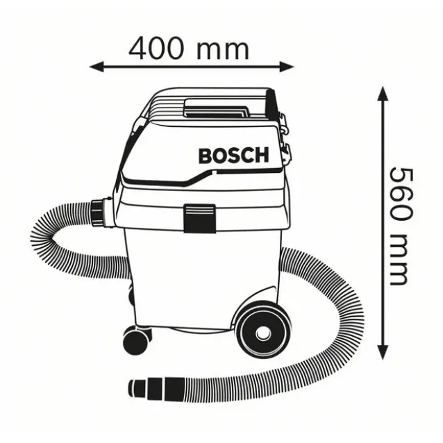 Estrattore Bosch GAS 25 L SFC Professional Nero, Blu, Rosso 1200 W [0 601 979 103]