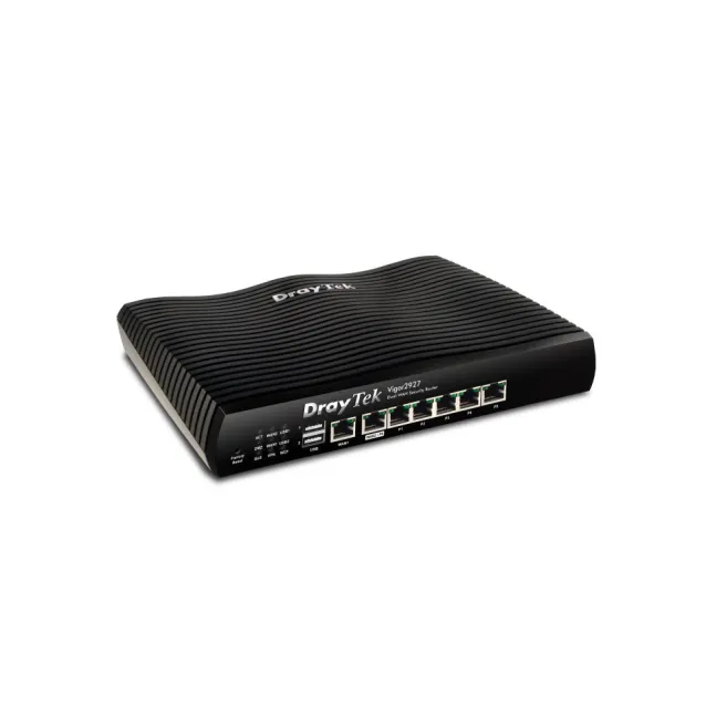 Draytek Vigor 2927 [UK/IE] router cablato Gigabit Ethernet Nero (DRAYTEK VIGOR DUAL ET GB WAN ROUTER) [V2927-K]