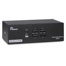 Inter-Tech AS-42HA HDMI switch per keyboard-video-mouse (kvm) Nero [88887244]