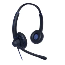 Cuffia con microfono JPL Commander-PB V2 Auricolare Cablato A Padiglione Ufficio Nero, Blu (JPL COMMANDER PB BINAURAL POLY QD) [575-365-004]