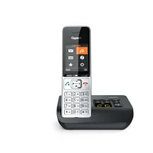 Gigaset COMFORT 500A Telefono analogico/DECT Identificatore di chiamata Nero, Argento [S30852-H3023-B101]