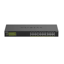 Switch di rete NETGEAR GS324PP Non gestito Gigabit Ethernet (10/100/1000) Supporto Power over (PoE) Nero [GS324PP-100EUS]