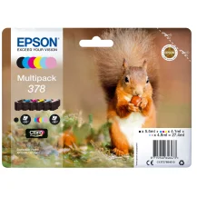Cartuccia inchiostro Epson Squirrel Multipack 6-colours 378 Claria Photo HD Ink