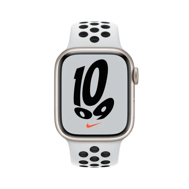 Smartwatch Apple Watch Nike Series 7 OLED 41 mm 4G Beige GPS (satellitare) [MKJ33B/A]