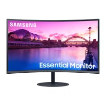 Samsung Essential Monitor Curvo Serie S39C da 32'' Full HD con Casse Integrate [LS32C390EAUXEN]