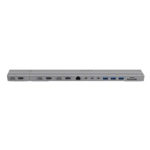 Targus HyperDrive 4K 2 x USB 3.2 Gen (3.1 2) Type-C Argento [HD156-GL]