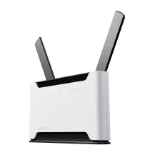 Mikrotik Chateau LTE18 ax router wireless Ethernet Dual-band (2.4 GHz/5 GHz) 4G Bianco [S53UG+5HaxD2HaxD-TC&]