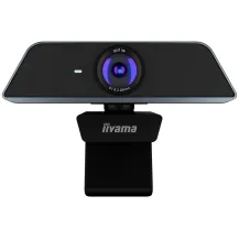 iiyama UC CAM120UL-1 telecamera per videoconferenza 8 MP Nero 3840 x 2160 Pixel 30 fps (Iiyama CAM120UL 4K Huddle/Conf Cam) [UCCAM120UL-1]