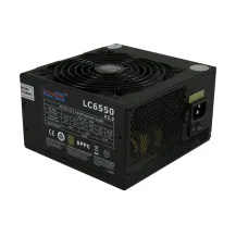 LC-Power LC6550 V2.3 alimentatore per computer 550 W 20+4 pin ATX Nero (Netzteil 550W/120mm 80+ 4+4-pin 12V, 6+2-pin PCIe) [LC6550 V2.3]