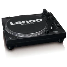 Piatto audio Lenco LEN L-3818 Nero Automatico [L-3818BK]