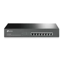 Switch di rete TP-Link TL-SG1008MP Non gestito Gigabit Ethernet (10/100/1000) Supporto Power over (PoE) 1U Nero [TL-SG1008MP V2]