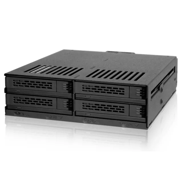 Icy Dock MB324SP-B array di dischi Desktop Nero [MB324SP-B]