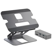 j5create JTS327-N Supporto per docking station 4K multiangolo [JTS327-N]