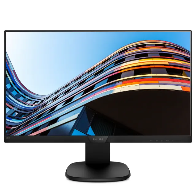 Philips S Line Monitor LCD con tecnologia SoftBlue 223S7EHMB/00 [223S7EHMB/00]