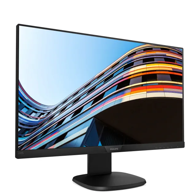 Philips S Line Monitor LCD con tecnologia SoftBlue 223S7EHMB/00 [223S7EHMB/00]