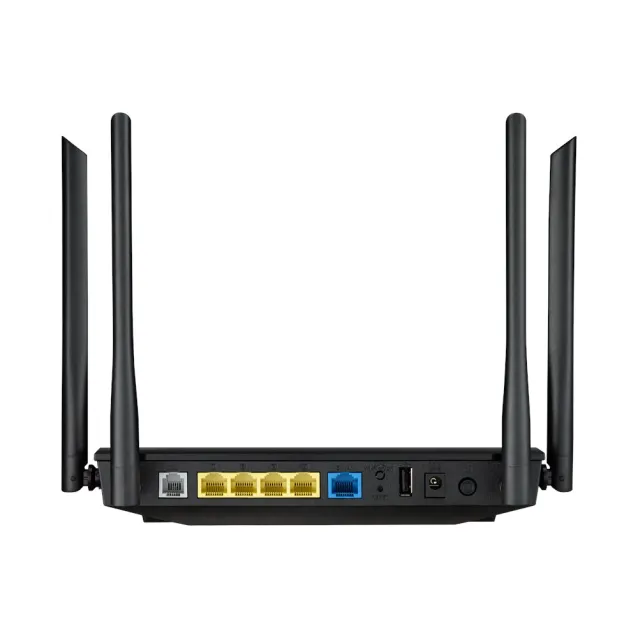 ASUS DSL-AC55U router wireless Gigabit Ethernet Dual-band (2.4 GHz/5 GHz) Nero [90IG02B0-BM3110]