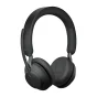 Cuffia con microfono Jabra Evolve2 65, UC Stereo Auricolare Wireless A Padiglione Ufficio USB tipo Bluetooth Nero [26599-989-999]