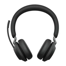 Cuffia con microfono Jabra Evolve2 65, UC Stereo Auricolare Wireless A Padiglione Ufficio USB tipo Bluetooth Nero [26599-989-999]