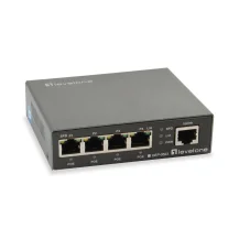 LevelOne GEP-0523 switch di rete Gigabit Ethernet (10/100/1000) Supporto Power over (PoE) Nero [GEP-0523]
