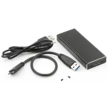 Box per HD esterno CoreParts MSUB2340 contenitore di unitÃ  archiviazione SSD Nero (Macbook Air/Pro Retina USB3.0 - Enclosure 12+16pin 2013-2016 Macbook A1465 1466 A1398 A1502 Warranty: 12M) [MSUB2340]