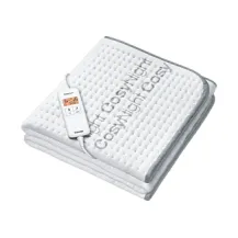 Beurer Coprimaterasso termico Comfort UB 190 CosyNight bianco/grigio chiaro, 80 x 150 cm [37001]
