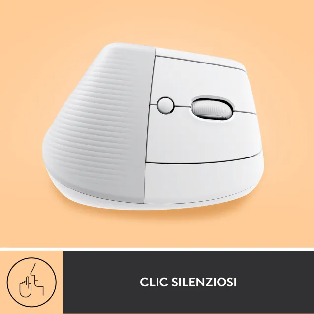 SCOPRI LE OFFERTE ONLINE SU Logitech Lift Mouse Ergonomico Verticale, Senza  Fili, Ricevitore Bluetooth o Logi Bolt USB, Clic Silenziosi, 4 Tasti