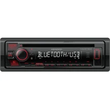 Autoradio Kenwood KDC-BT460U Ricevitore multimediale per auto Nero 200 W Bluetooth [KDC-BT460U]