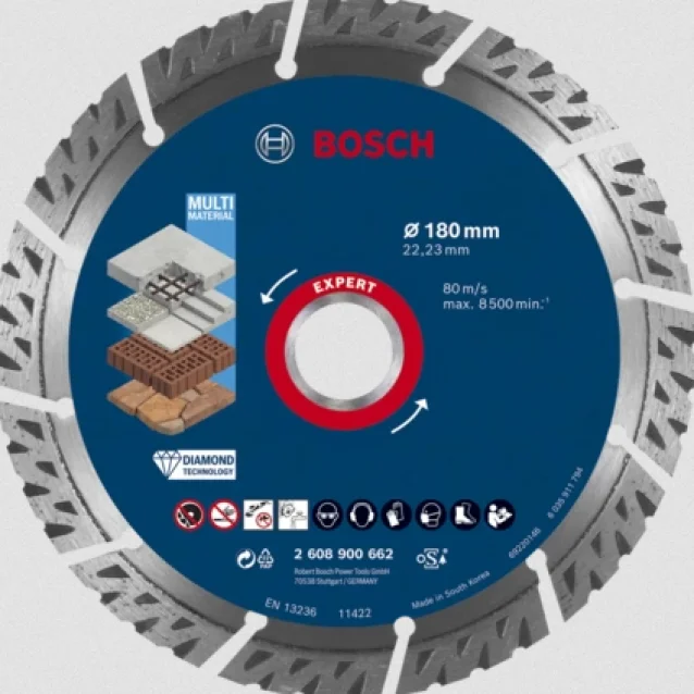 Bosch 2 608 900 662 accessorio per smerigliatrice Disco tagliare  [2608900662]