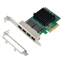 ProXtend PX-NC-10797 scheda di rete e adattatore Interno Ethernet 1000 Mbit/s (PCIe X4 Quad RJ45 Gigabit - NIC Warranty: 12M) [PX-NC-10797]