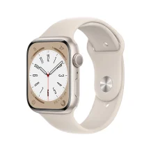 Smartwatch Apple Watch Series 8 OLED 45 mm Digitale 396 x 484 Pixel Touch screen Beige Wi-Fi GPS (satellitare) [MNP23NF/A]