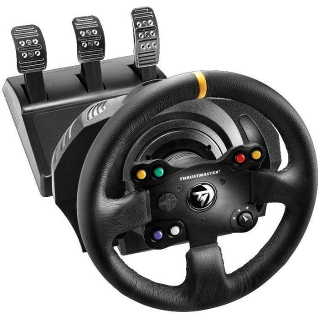 Thrustmaster 4460133 periferica di gioco Nero Sterzo + Pedali PC, Xbox One [4460133]