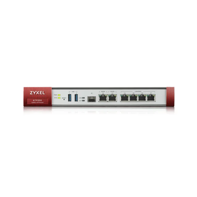 Firewall hardware Zyxel ATP200 firewall (hardware) Desktop 2 Gbit/s [ATP200-EU0102F]