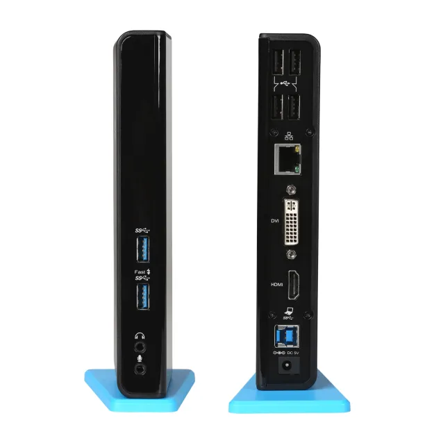 i-tec USB 3.0 Dual Docking Station HDMI DVI [U3HDMIDVIDOCK]