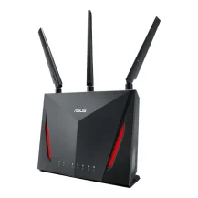 ASUS RT-AC2900 router wireless Gigabit Ethernet Dual-band (2.4 GHz/5 GHz) 4G Nero [90IG0401-BO3010]