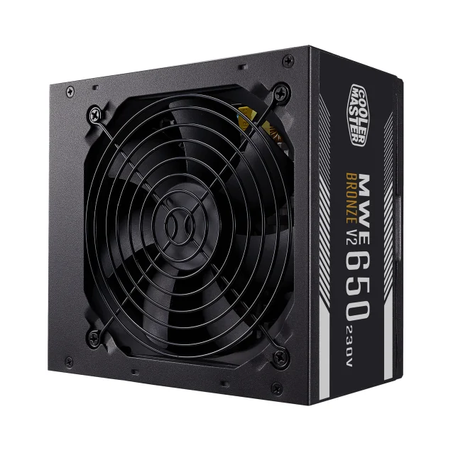 Cooler Master MWE 650 Bronze 230V V2 alimentatore per computer W 24-pin ATX Nero [MPE-6501-ACABW-BEU]