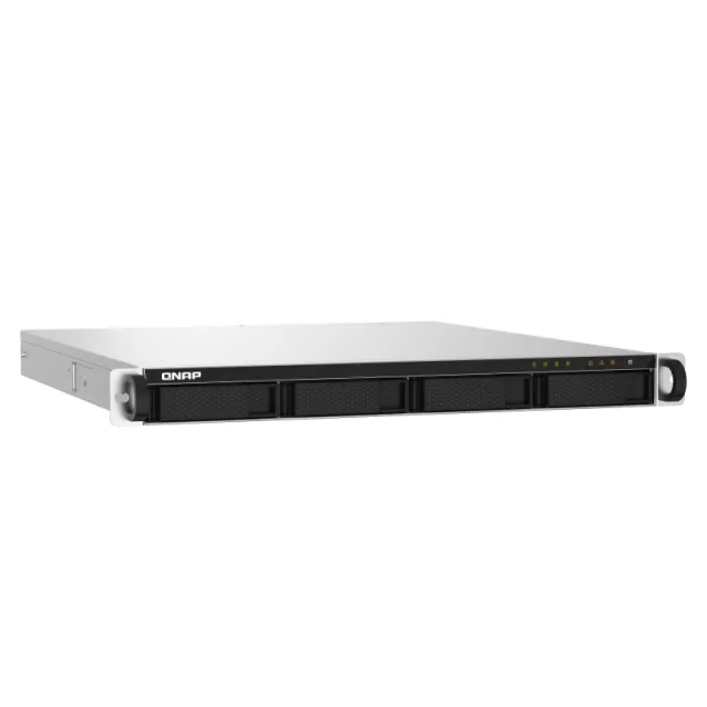 Server NAS QNAP TS-432PXU-RP Rack (1U) Collegamento ethernet LAN Nero Alpine AL-324 [TS-432PXU-RP-2G]