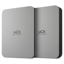 Hard disk esterno LaCie Mobile Drive (2022) disco rigido 1 TB Argento [STLP1000400]