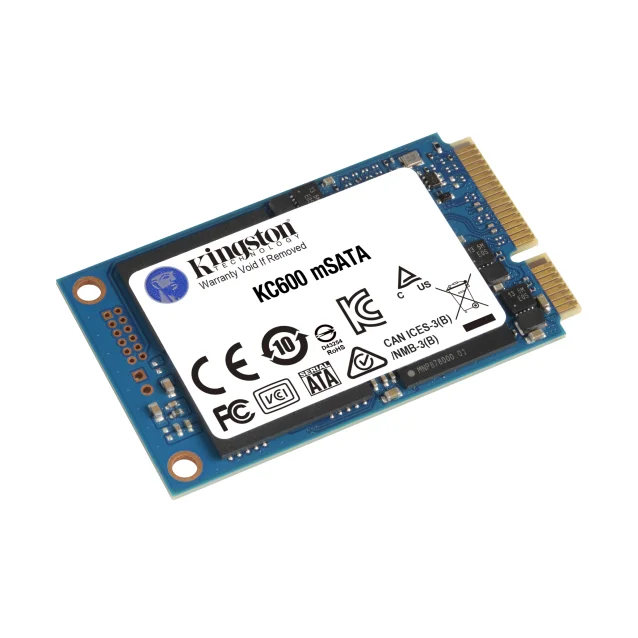 SSD Kingston Technology KC600 mSATA 256 GB Serial ATA III 3D TLC [SKC600MS/256G]