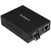 StarTech.com Convertitore multimediale compatto Gigabit Ethernet a Fibra multimodale - 850 nm LC 550 m [MCM1110MMLC]